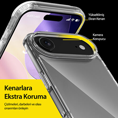 Buff iPhone Air Şeffaf Kılıf - Air Hybrid Serisi