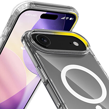 Buff iPhone Air Şeffaf Kılıf - MagSafe Air Hybrid Serisi