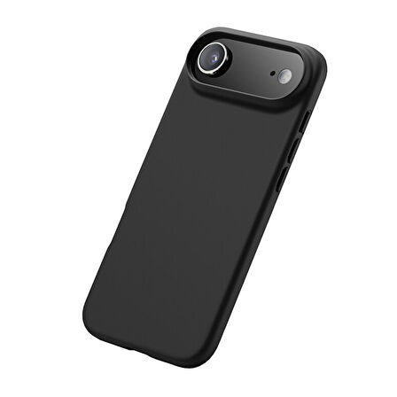 Buff iPhone Air MagSafe Rubber Fit Silikon Kılıf - Siyah