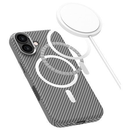Buff iPhone 17 Magsafe Kevlook Kılıf Gray