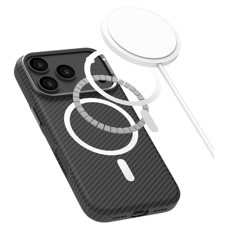 Buff iPhone 17 Pro Magsafe Kevlook Kılıf Black
