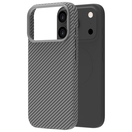 Buff iPhone 17 Pro Max Magsafe Kevlook Kılıf Gray