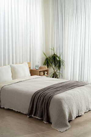 Premium Müslin Yorgan 240x260 cm 100% Pamuk, Türkiye Üretimi, Hafif ve Nefes Alabilen