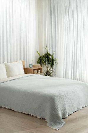 Premium Müslin Yorgan 240x260 cm 100% Pamuk, Türkiye Üretimi, Hafif ve Nefes Alabilen