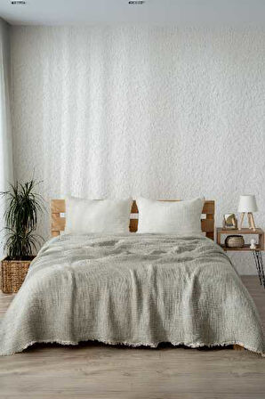 Premium Müslin Yorgan 240x260 cm 100% Pamuk, Türkiye Üretimi, Hafif ve Nefes Alabilen