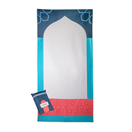 Vera Prayer Mats - Taşınabilir Seyahat Seccadesi, Cep Boy, Katlanabilir, Portatif, Su Geçirmez