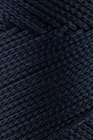 1.5 Mm - 100 gr Polyester Makrome Ipi Lacivert 150 M Polyester Makrome Ip Supla Ip Ve Çanta Ipliği