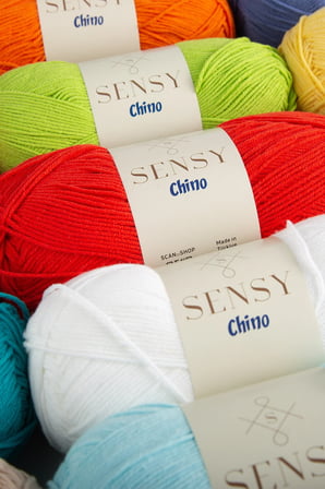 Chino El Örgü İpi Kazak Bluz İpi Yelek Hırka İpi Tunik İp Amigurumi İpi Gök Mavisi 100 Gr - 330 M
