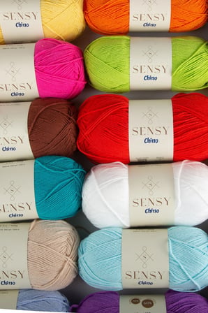 Chino El Örgü İpi Kazak Bluz Yelek Hırka İpi Tunik Amigurumi İp Koyu Vizon 100 gr - 330 M