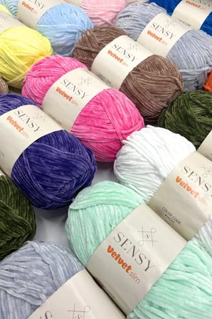 Velvet Slim El Örgü Ipi Battaniye Ipi Kazak Ipi Bebek Battaniye Ipi Kadife Ip Amigurumi Ip Haki