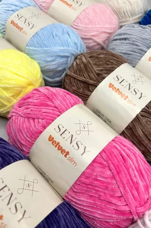 Velvet Slim El Örgü Ipi Amigurumi Ipi Hırka, Yelek, Atkı Ipi Bebek Battaniye Ipi Kadife Ip Vizon