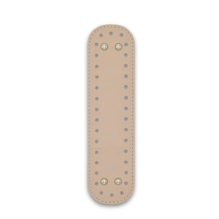 Çanta Tabanı Mini Suni Deri 6.5Cmx25Cm Açık Vizon