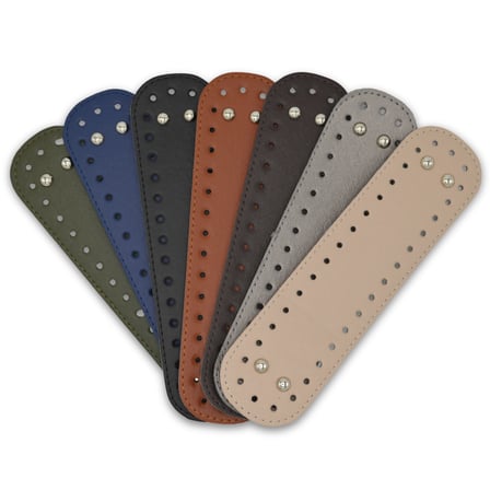 Çanta Tabanı Mini Suni Deri 6.5Cmx25Cm Açık Vizon
