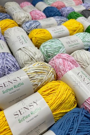 Premium Softee Raffia Yumuşak Rafya İpi Kağıt İpi El Örgü İpi Hobi İpi Supla İp Çanta İpi Koyu Bakır