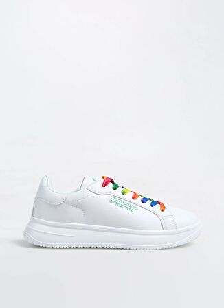 Benetton Beyaz Kadın Sneaker BNI-10061