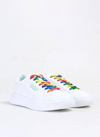 Benetton Beyaz Kadın Sneaker BNI-10061