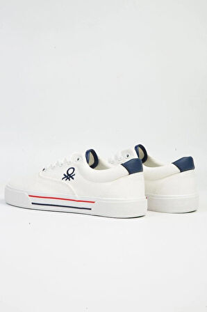 BENETTON BNİ-10091 UNİSEX İTHAL SNEAKERS KETEN SPOR AYAKKABI