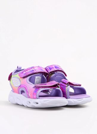 Benetton Lila Kız Çocuk Sandalet BNI-10113