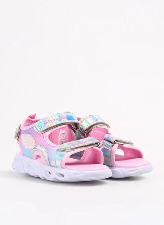 Benetton Pembe - Çok Renkli Kız Çocuk Sandalet BNI-10113