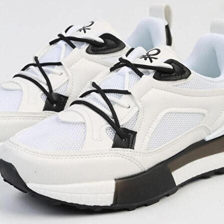 Benetton Unisex Beyaz Günlük Spor Ayakkabı BNI-10250