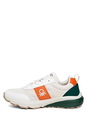 Benetton BNI-10252 Erkek Klasik Sneaker Bej