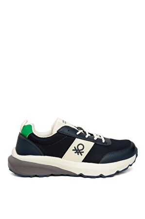 Benetton BNI-10252 Erkek Klasik Sneaker Lacivert