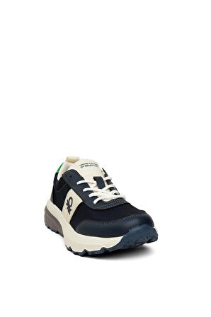 Benetton BNI-10252 Erkek Klasik Sneaker Lacivert