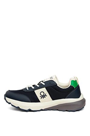 Benetton BNI-10252 Erkek Klasik Sneaker Lacivert