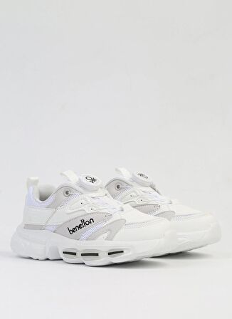 Benetton Beyaz Kız Çocuk Sneaker BNI-10253