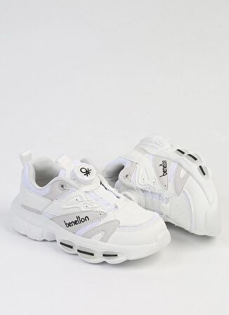 Benetton Beyaz Kız Çocuk Sneaker BNI-10253