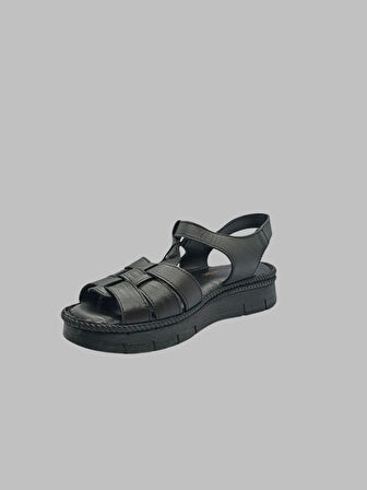 PİERRE CARDİN PC-5142 KADIN DERİ SANDALET