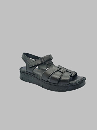 PİERRE CARDİN PC-5142 KADIN DERİ SANDALET