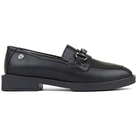 Pierre Cardin 54274 Kare Topuklu Loafer Kadın Ayakkabı