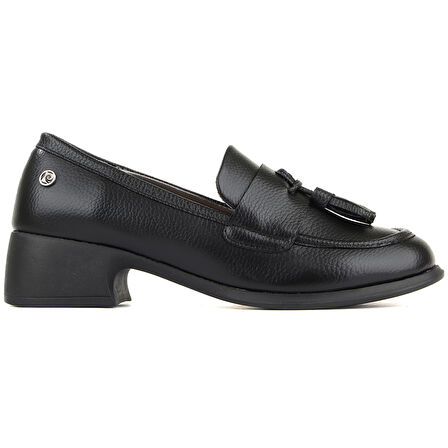 Pierre Cardin 54276 Kare Topuklu Loafer Kadın Ayakkabı