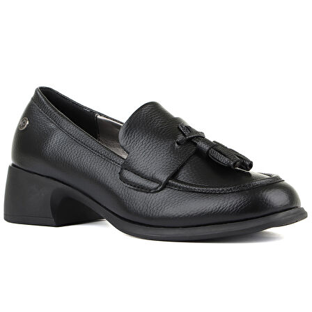 Pierre Cardin 54276 Kare Topuklu Loafer Kadın Ayakkabı