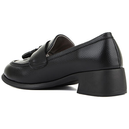 Pierre Cardin 54276 Kare Topuklu Loafer Kadın Ayakkabı