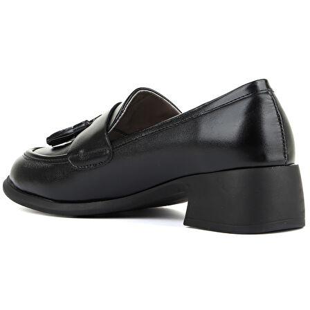 Pierre Cardin 54276 Kare Topuklu Loafer Kadın Ayakkabı