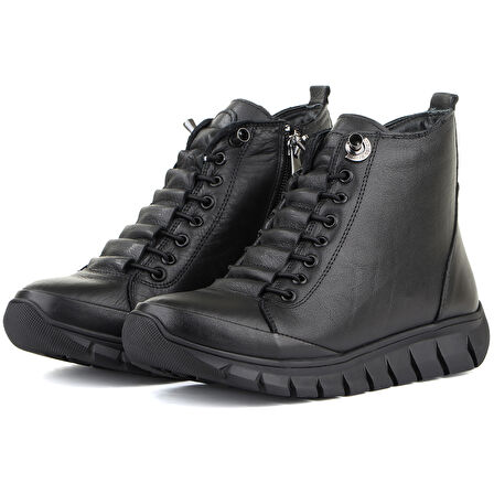 Pierre Cardin 54338 Comfort Hakiki Deri Fermuarlı Kadın Bot