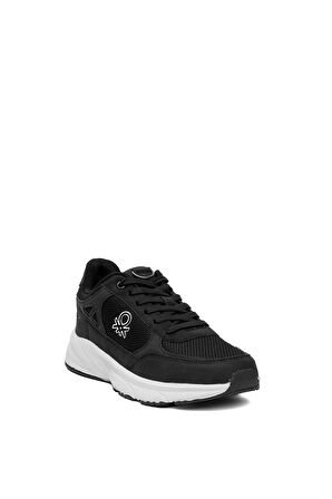 Benetton BNI-11068 Erkek Klasik Sneaker Siyah