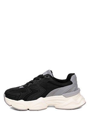 Benetton BNI-11121 Kadın Klasik Sneaker Siyah