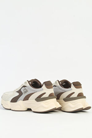 Benetton 11121 Yüksek Taban Kadın Sneaker Ayakkabı