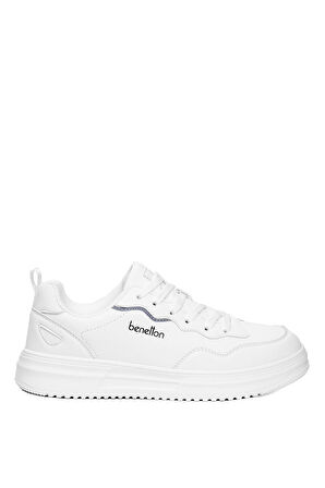 Benetton BNI-11200 Erkek Klasik Sneaker Beyaz