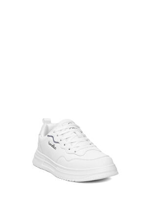 Benetton BNI-11200 Erkek Klasik Sneaker Beyaz