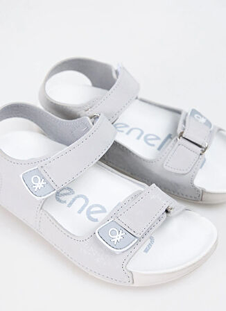 Benetton Gri Kız Çocuk Sandalet BN-1419