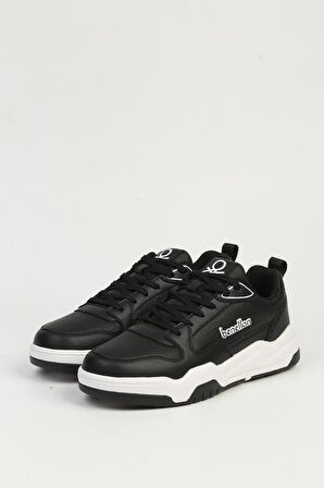 Benetton BNI-11505 Erkek Sneaker Ayakkabı Siyah 40-44 
