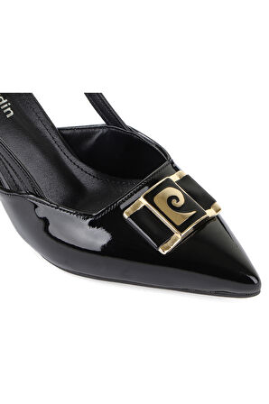 Pierre Cardin 54707 Logolu 4 Cm Topuklu Kadın Ayakkabı