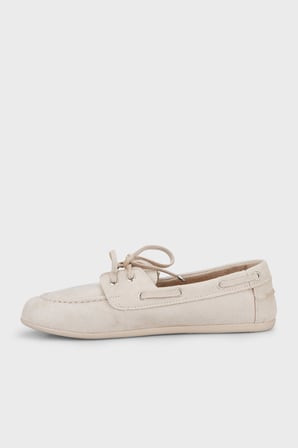 Pierre Cardin Süet Loafer Ayakkabı Bayan AYAKKABI PC56300 BEJ