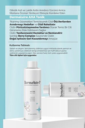 Canlandırıcı Ve Gözenek Sıkılaştırıcı Aha Tonik ( Glycolic Acid, Lactic Acid ) - 200ml