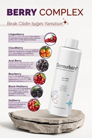 Canlandırıcı Ve Gözenek Sıkılaştırıcı Aha Tonik ( Glycolic Acid, Lactic Acid ) - 200ml