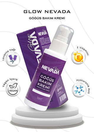 Glow Nevada Göğüs Bakım Kremi 100 ml 3'lü Set